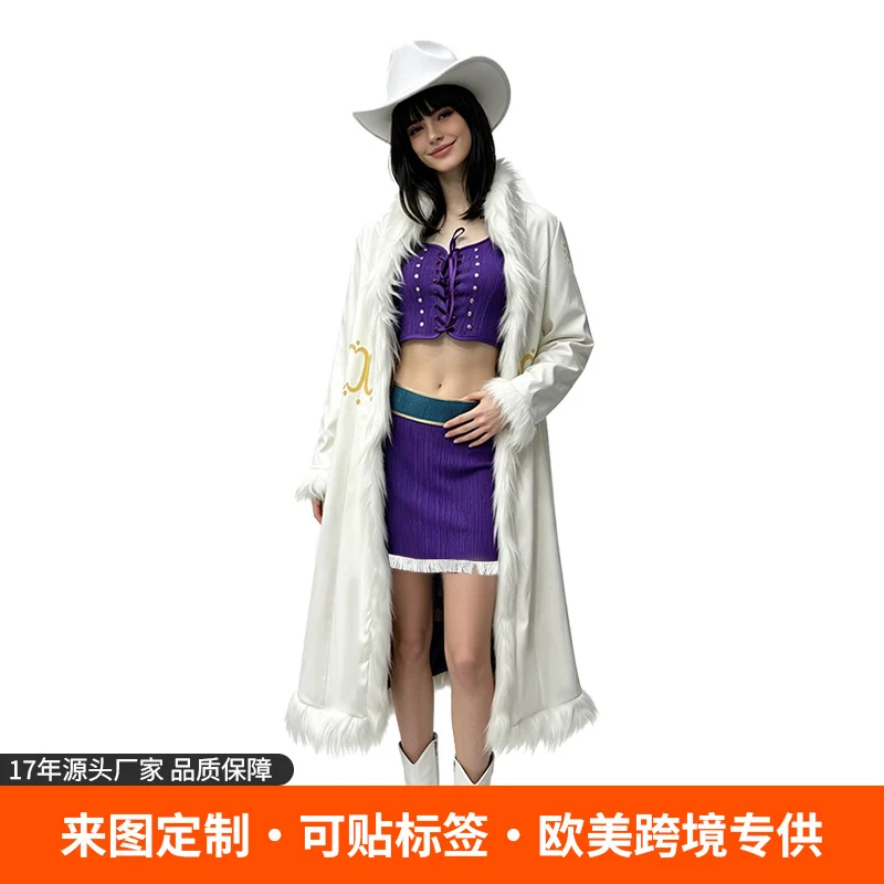 Nico Robin Fur-Collar Outfit