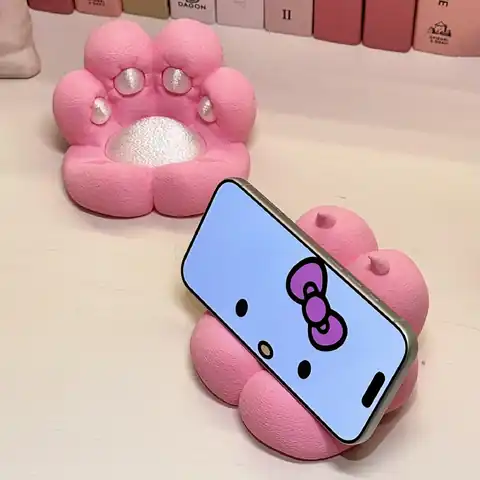 Cat Paw Desktop Phone Holder