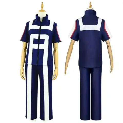 Navy & White Anime Sports Set