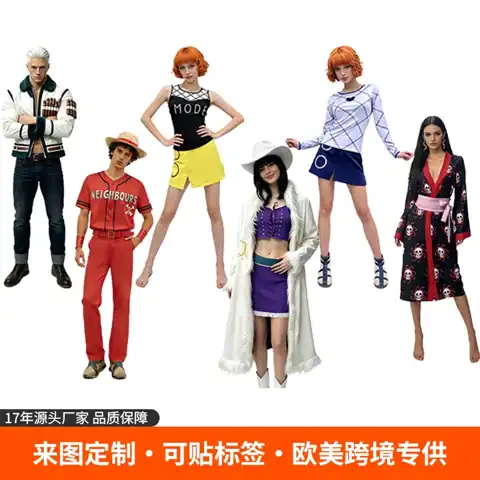 Robin, Luffy & Smoker Costume Range