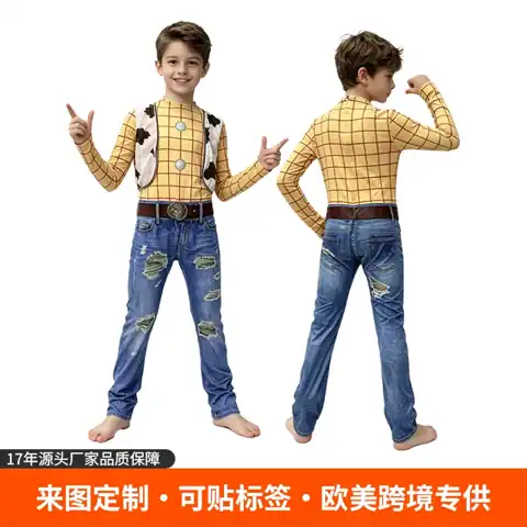 Woody Printed Costume Suit